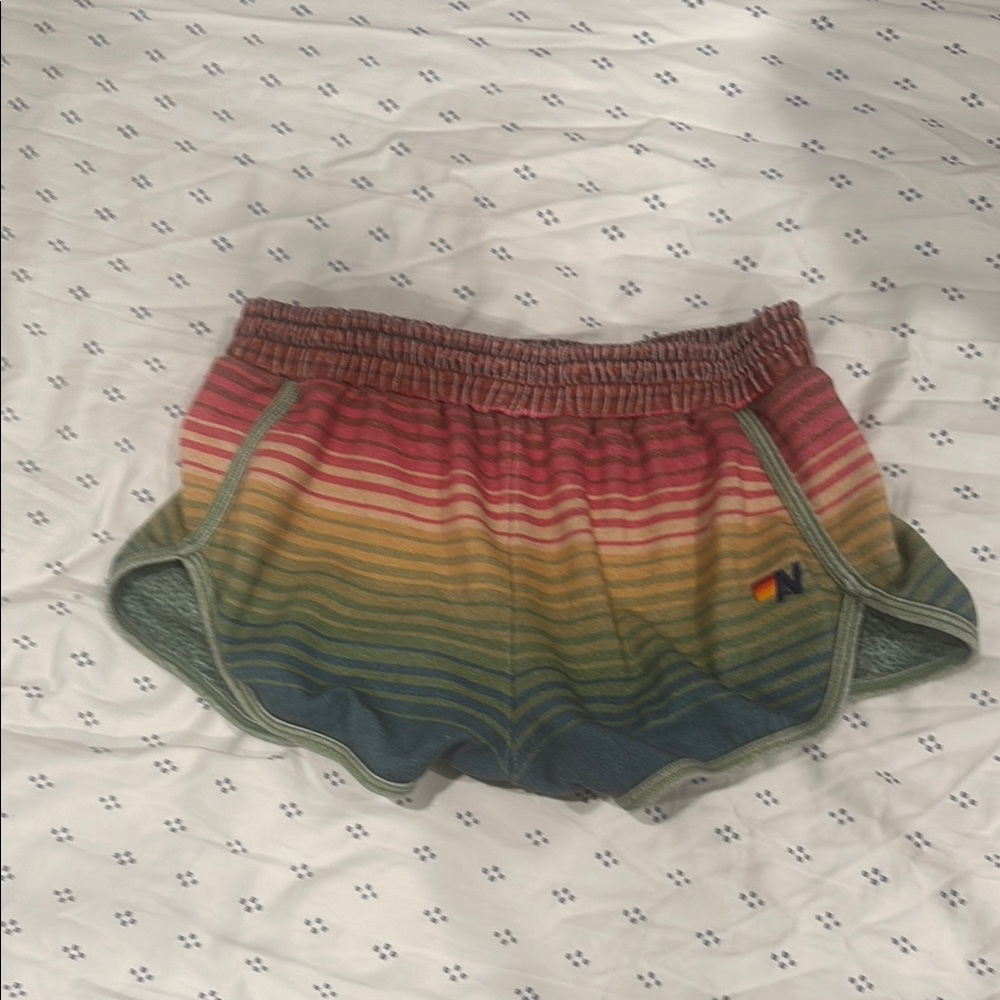 aviator nation cotton shorts
